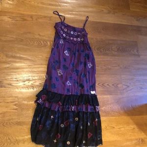 ODD MOLLY royal purple maxi dress SIZE 1